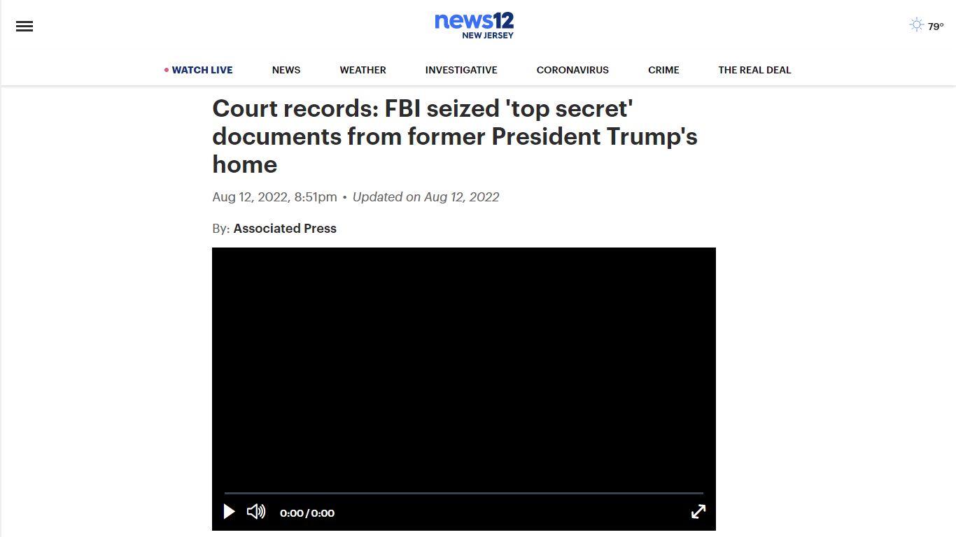 Court records: FBI seized 'top secret' documents from former President ...